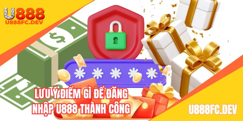 Bỏ túi các chú ý để đăng nhập U888 dễ dàng