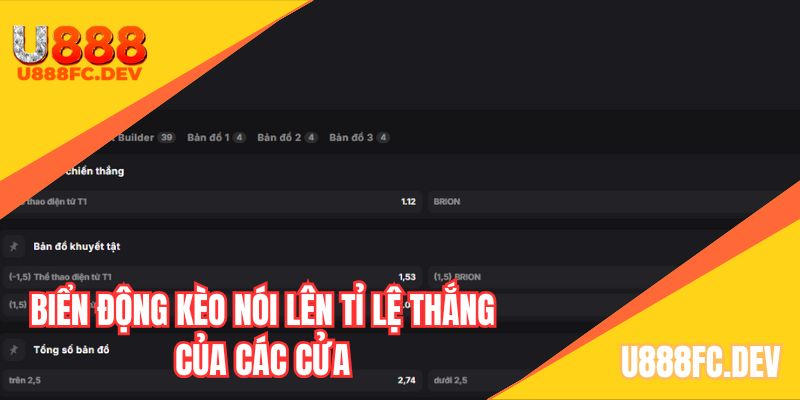 Tận dụng biến động kèo là mẹo cược LOL của nhiều cao thủ